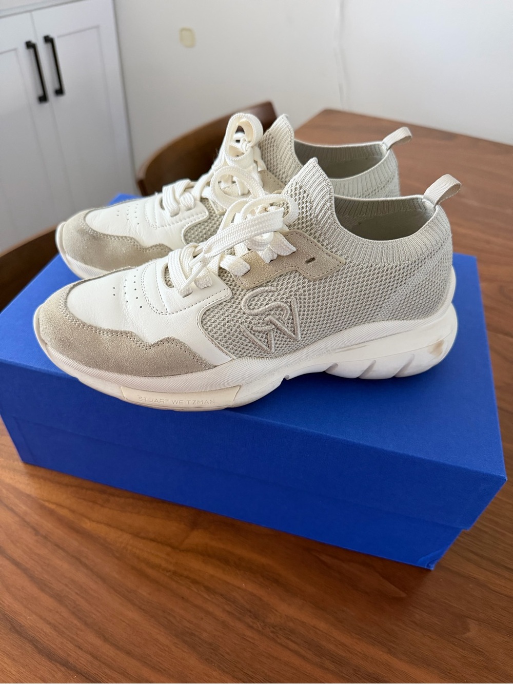 Stuart Weitzman 5050 Sneakers Beige size 7